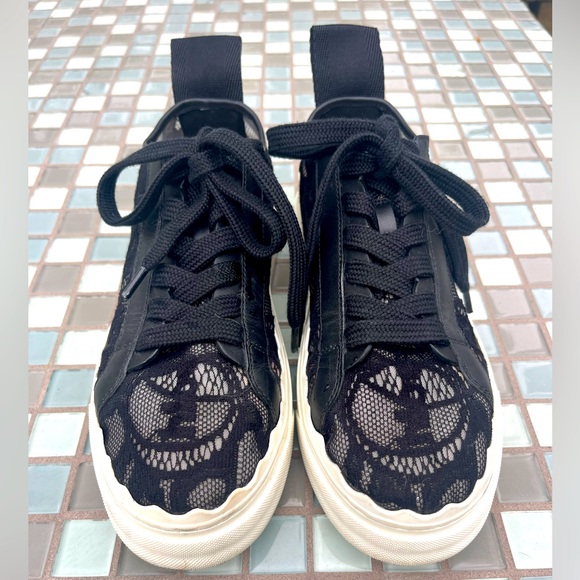 Chloe, LAUREN SNEAKER in black lace. Excellent condition! - Picture 5 of 15